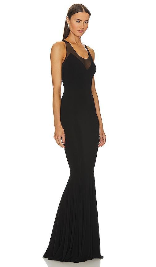 Norma Kamali Racer Fishtail Gown Size L, M, S, XL, XS. Product Image