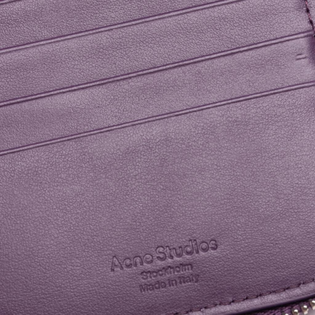 Zipped Wallet - Violet Purple Male Product Image