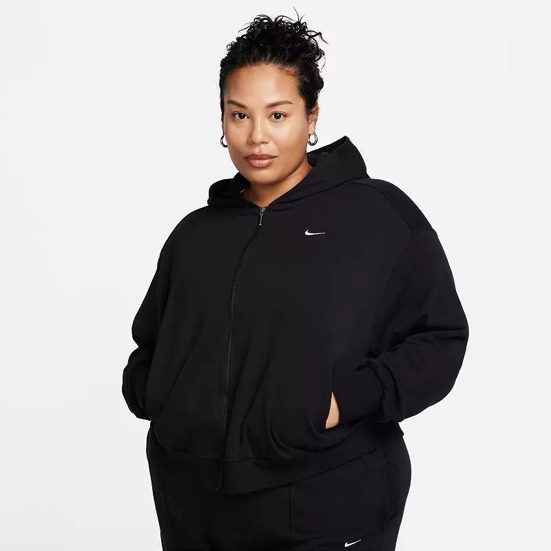 Women's Nike Sportswear Chill Terry Loose Full-Zip French Terry Hoodie (Plus Size) Product Image