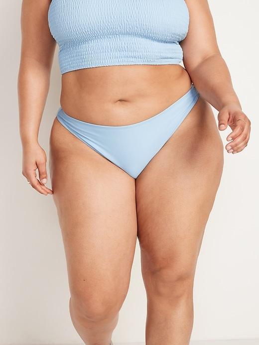 Mid-Rise Bikini Swim Bottoms Product Image