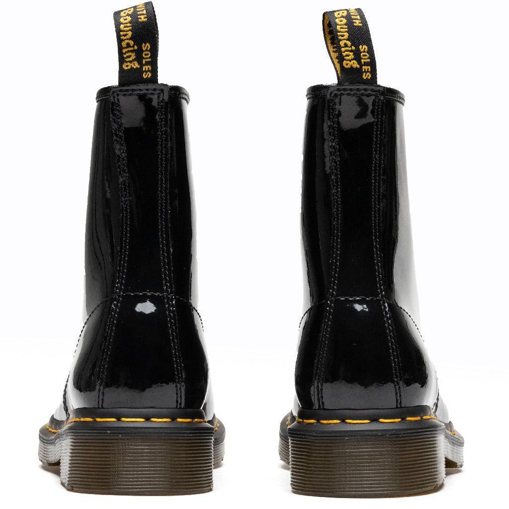 Women's 1460 Black Patent Lamper - Black Female Product Image