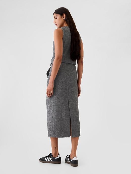 Pencil Midi Skirt Product Image