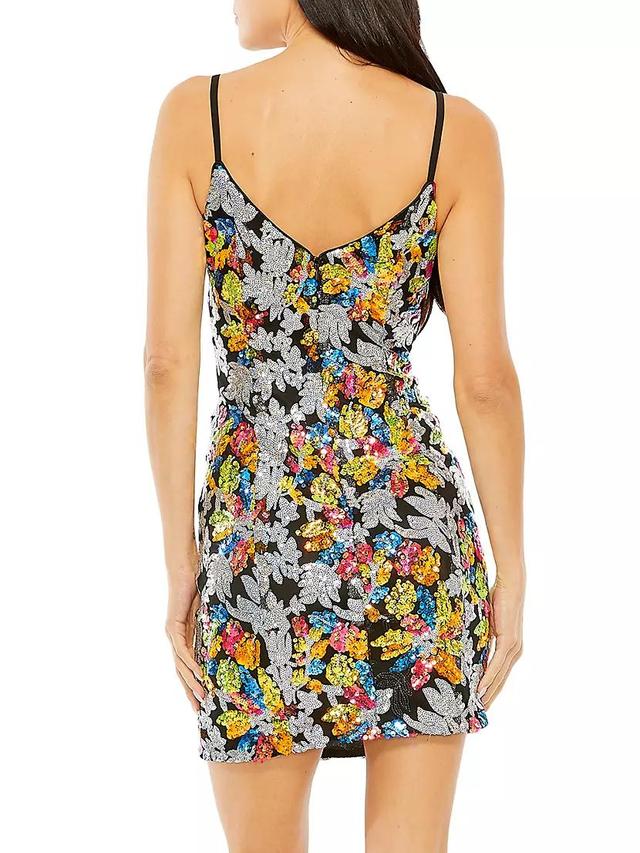 Embellished Floral Minidress Product Image