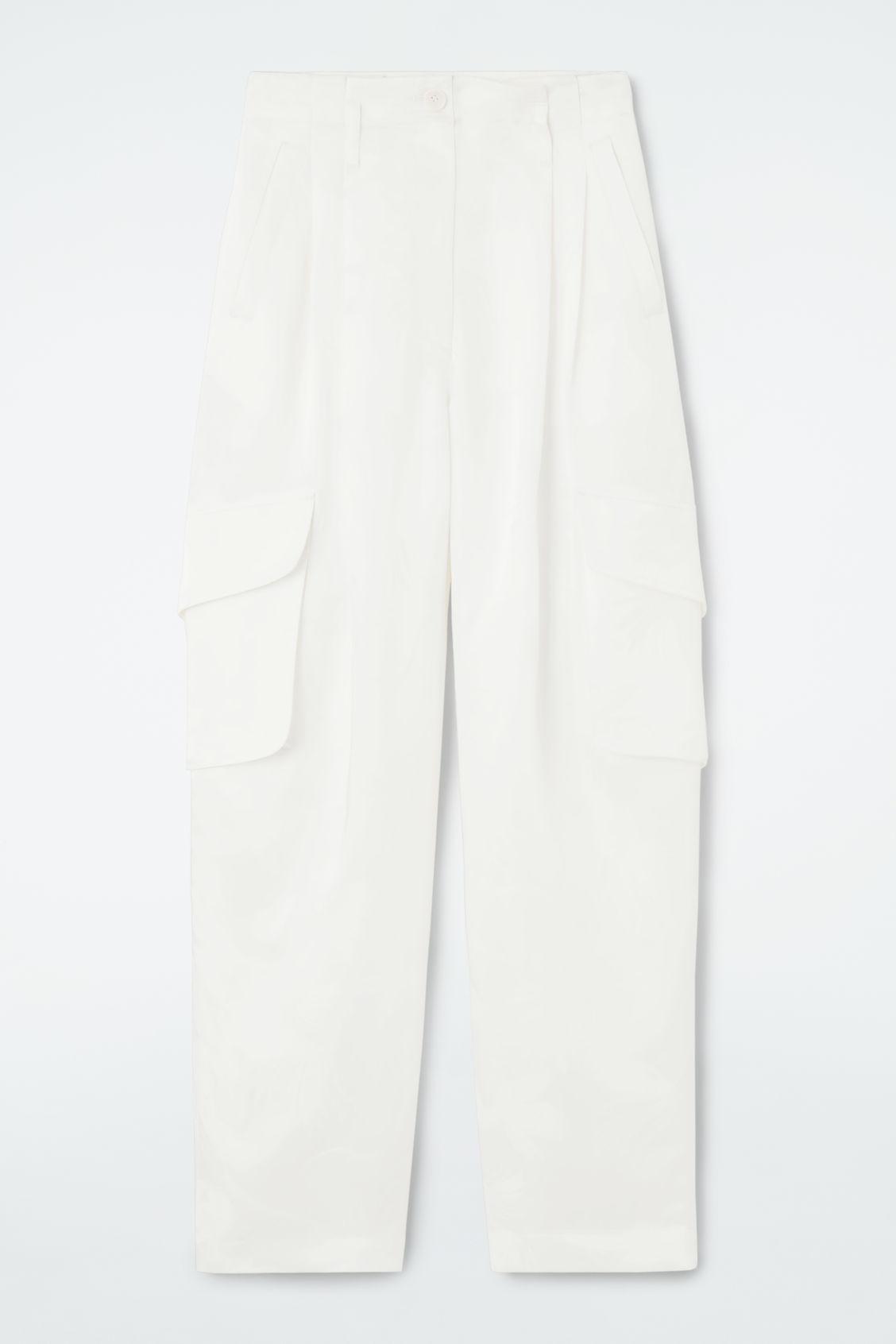 FLORAL JACQUARD UTILITY PANTS Product Image