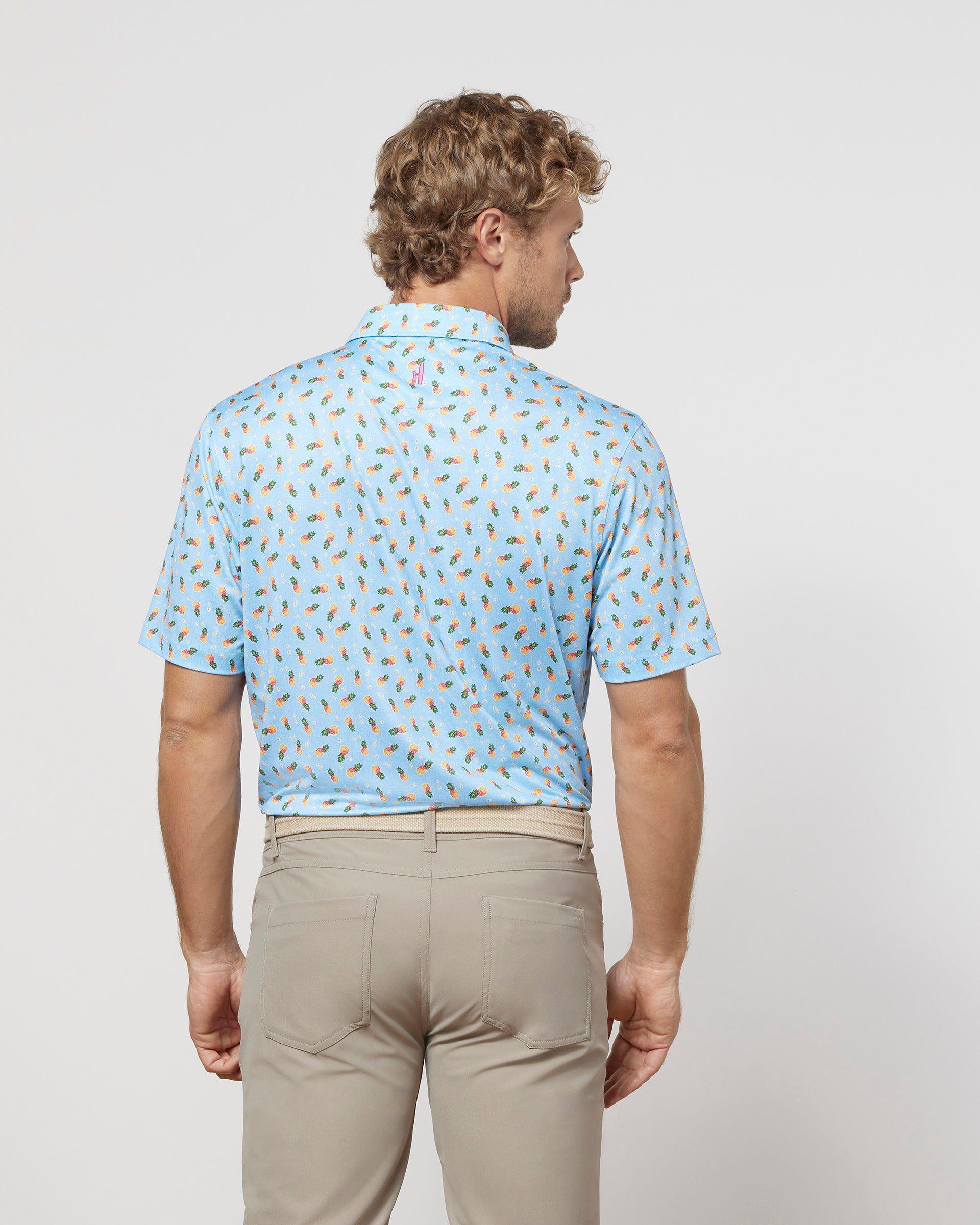 Pineapple Crush Printed Jersey Performance Polo Product Image