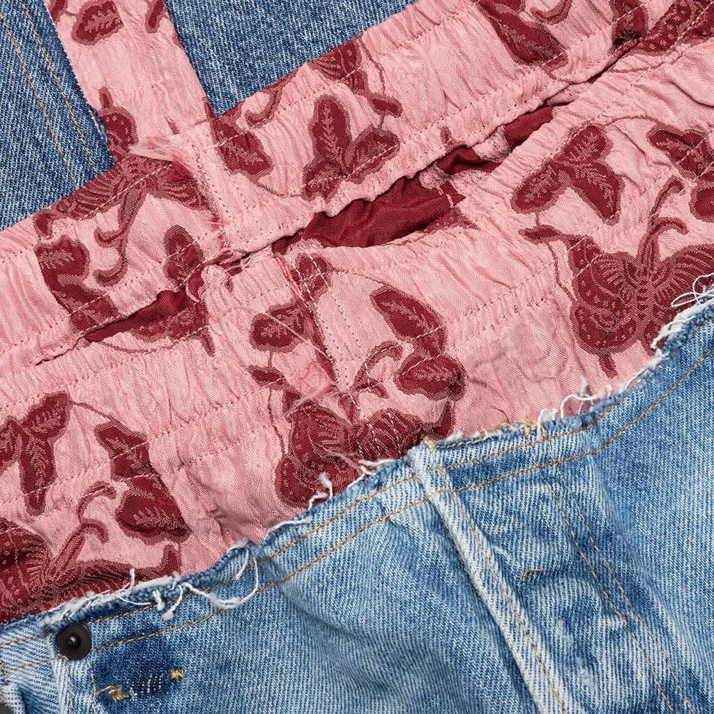 Jean Pant Covered Pant - Pink Product Image