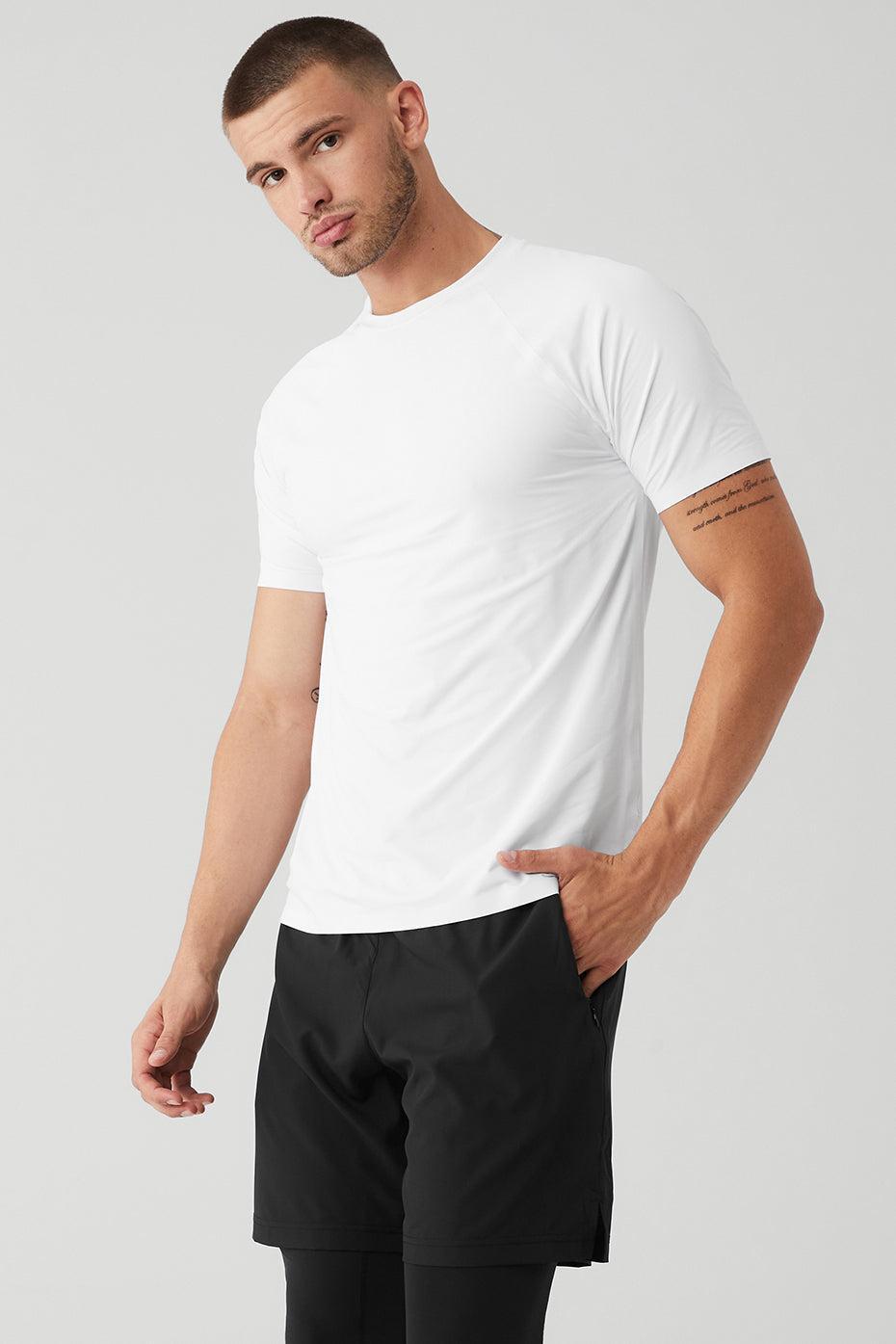 Idol Performance Tee - White Male Product Image