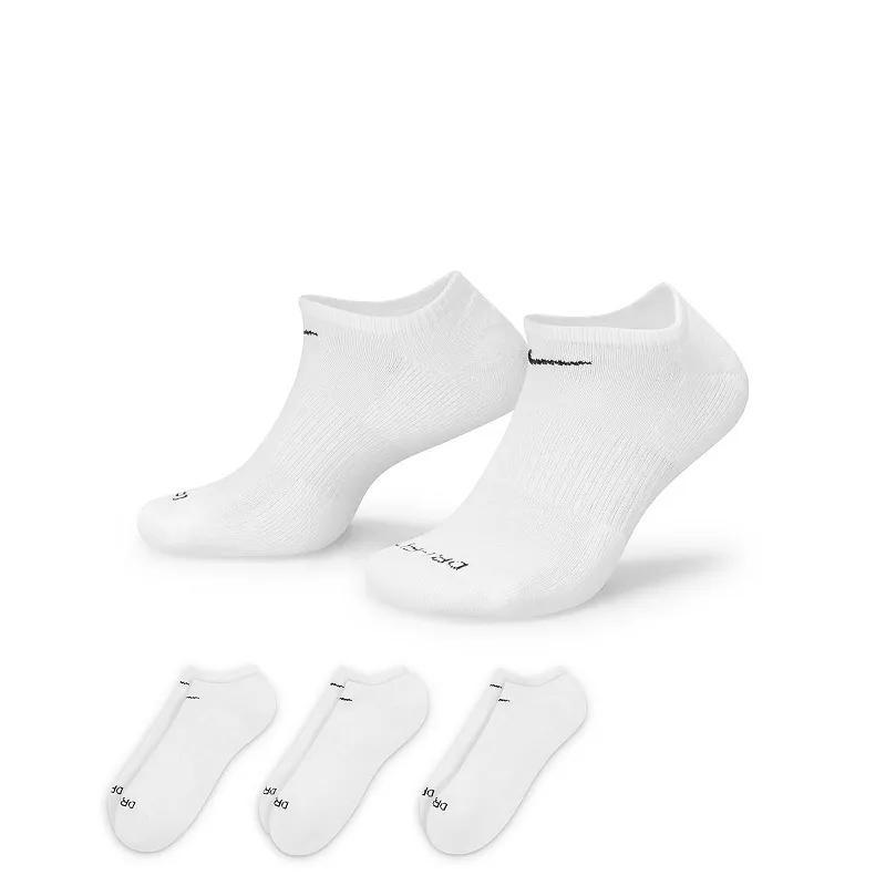 Nike Unisex Everyday Plus Cushion Training No-Show Socks (3 Pairs) Product Image