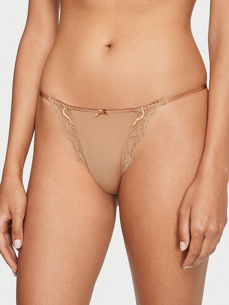 Smooth & Lace Mini String Bikini Panty Product Image