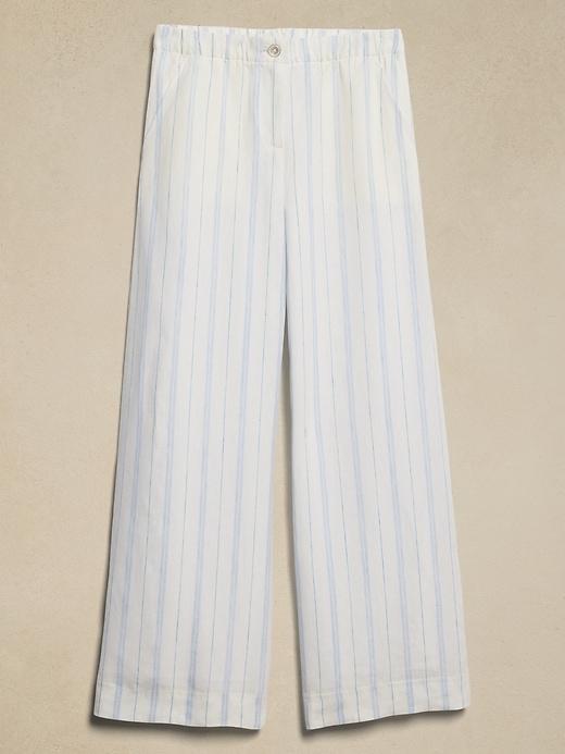 Linen Pull-On Pant product image