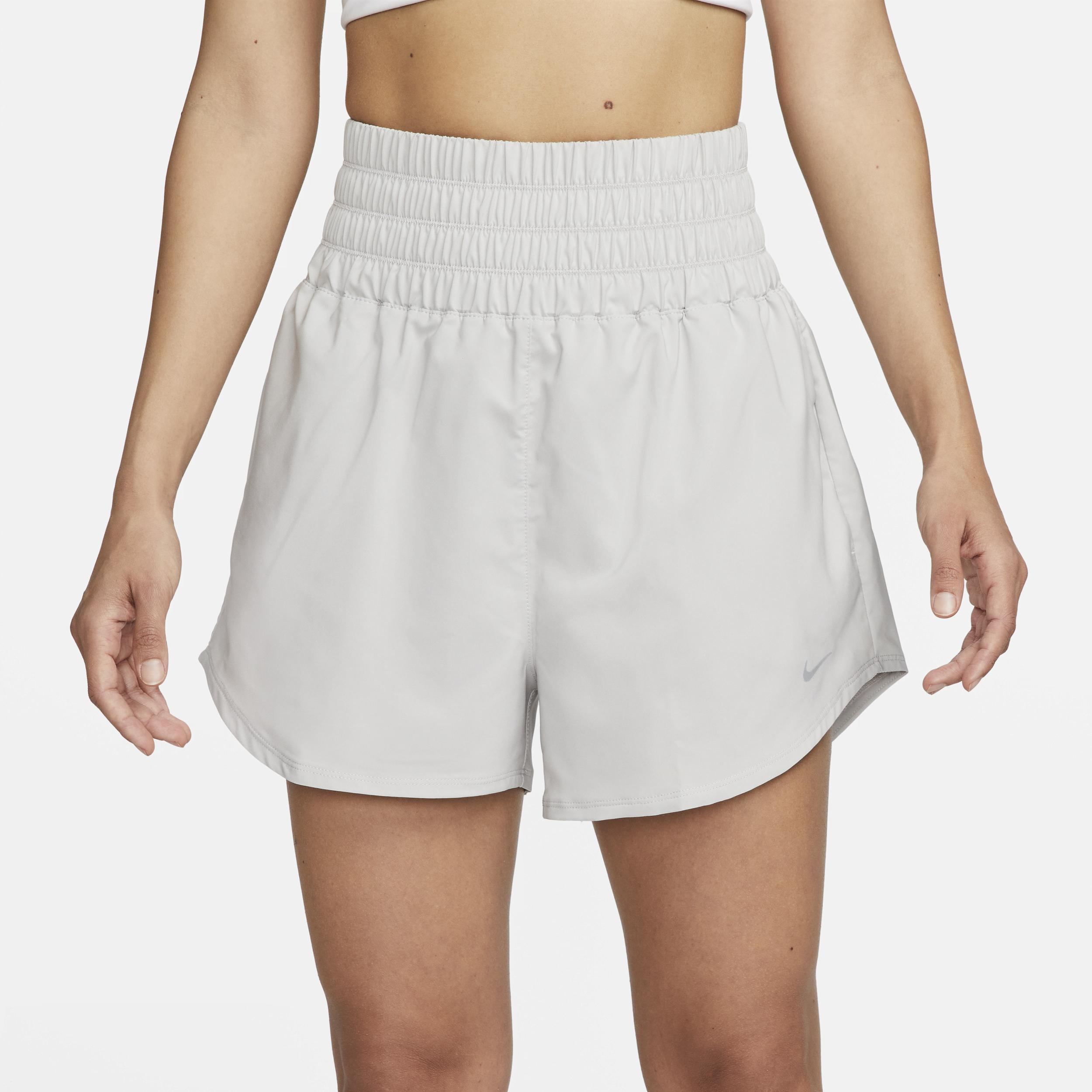 Nike Women's One Dri-FIT Ultra High-Waisted 3" Brief-Lined Shorts Product Image