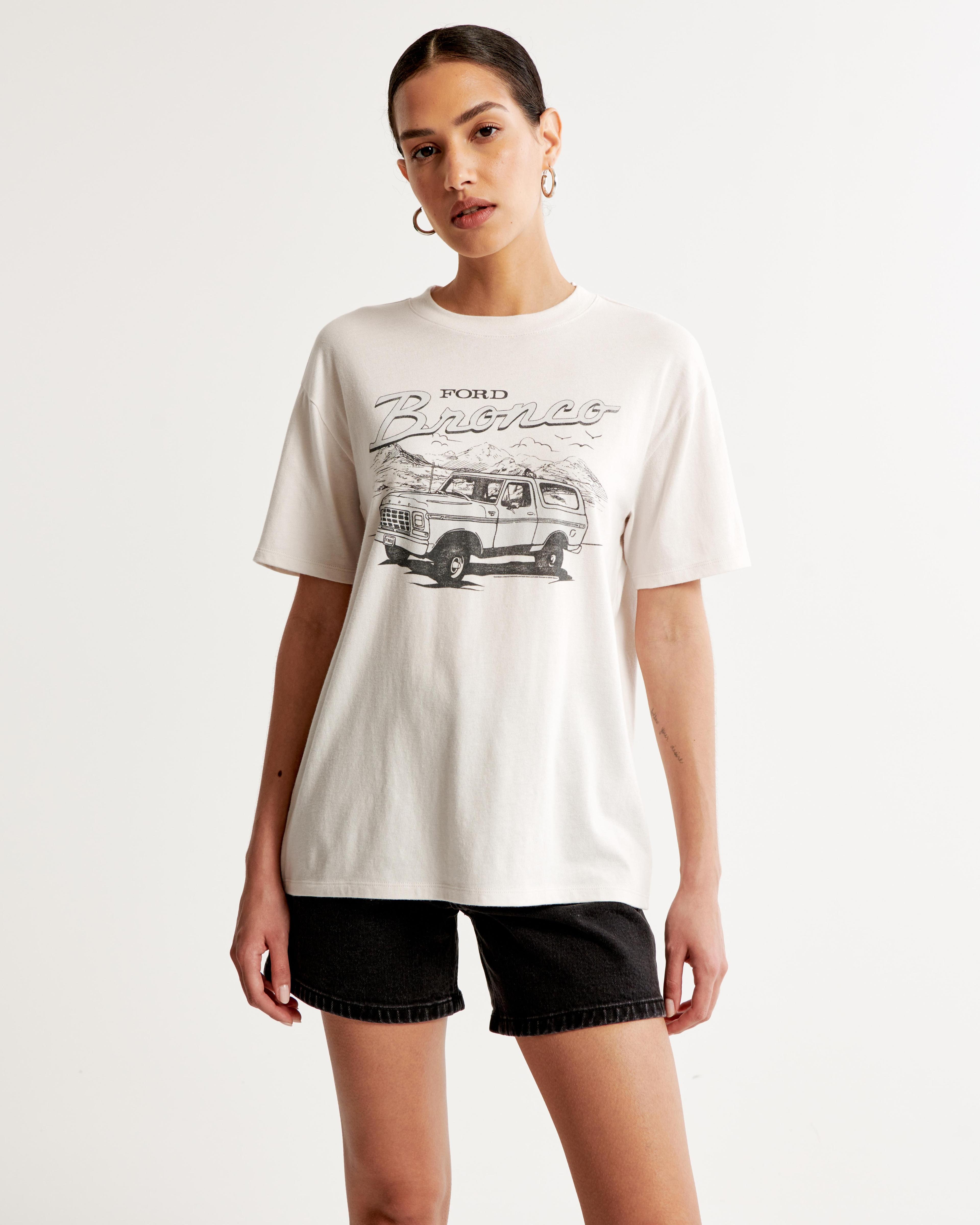 Oversized Bronco Graphic Tee Product Image