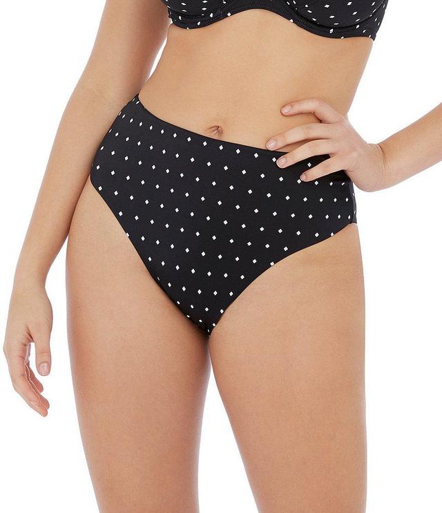 Freya Jewel Cove Dotted Print High Waist Bikini Swim Bottom Product Image