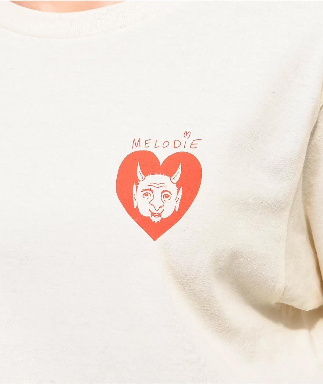 Melodie In My Head Tan T-Shirt Product Image