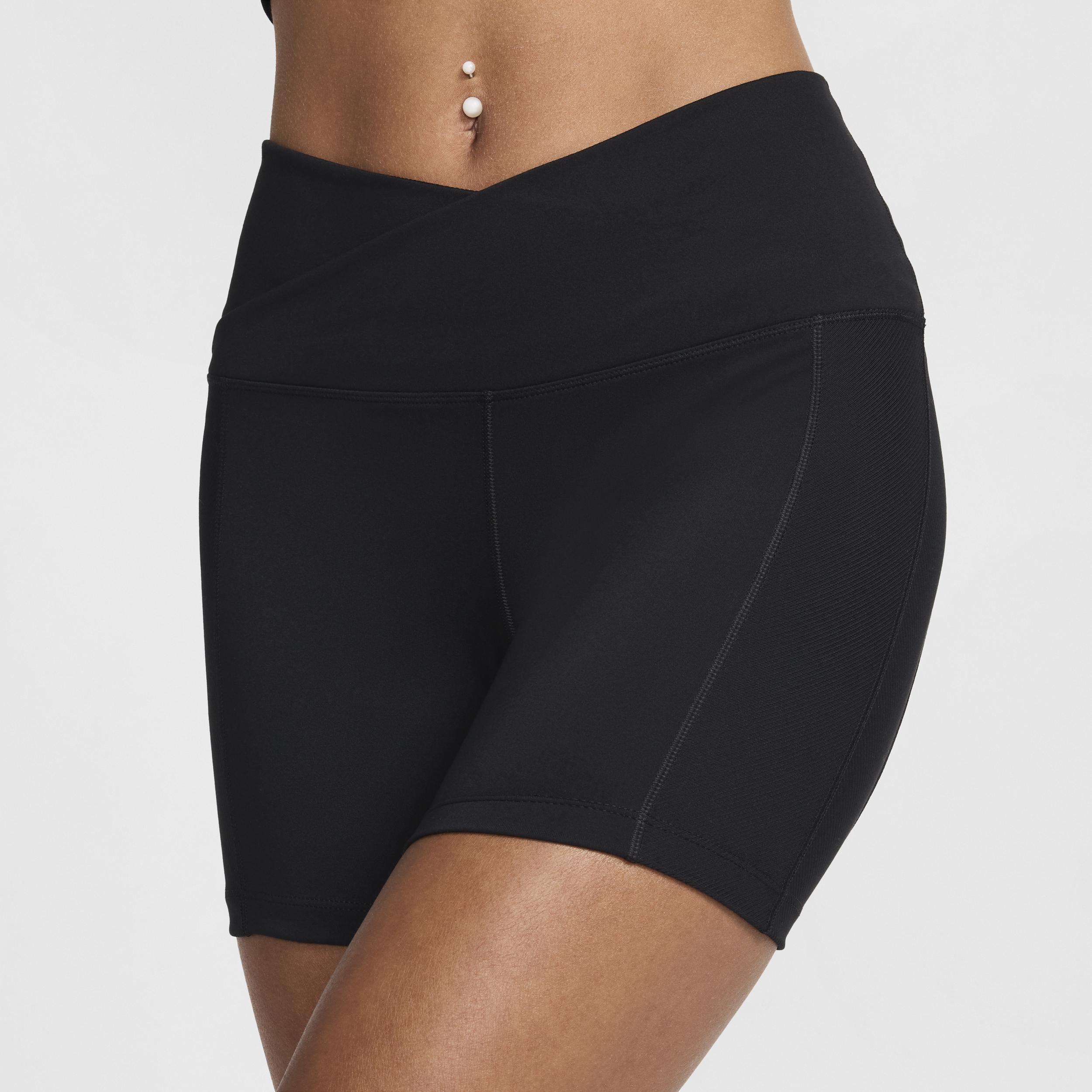 Nike Women's One Wrap High-Waisted 5" Biker Shorts Product Image