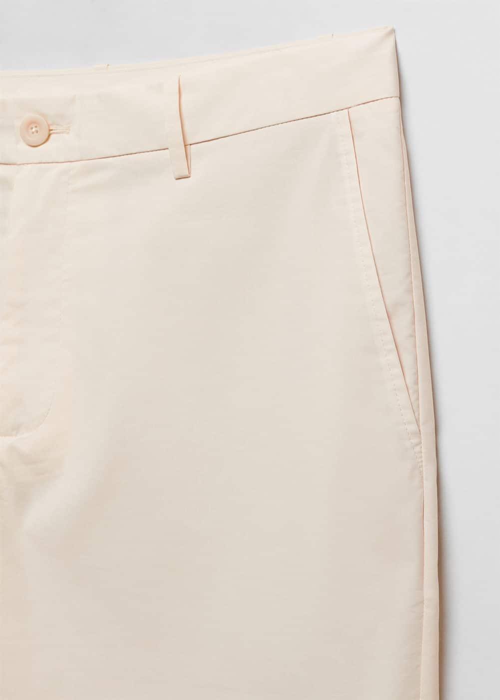 MANGO MAN - Cotton chinos whiteMen Product Image