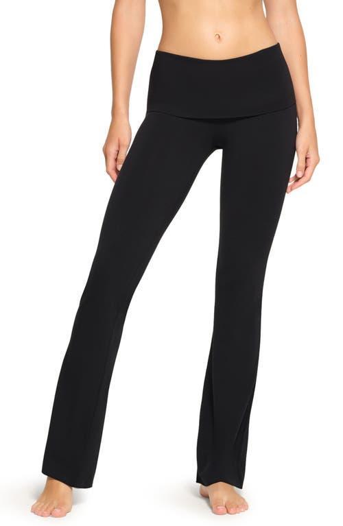 Womens Cotton Jersey Foldover Pants Product Image