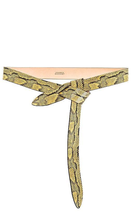 Isabel Marant Lecce Belt in Beige Product Image