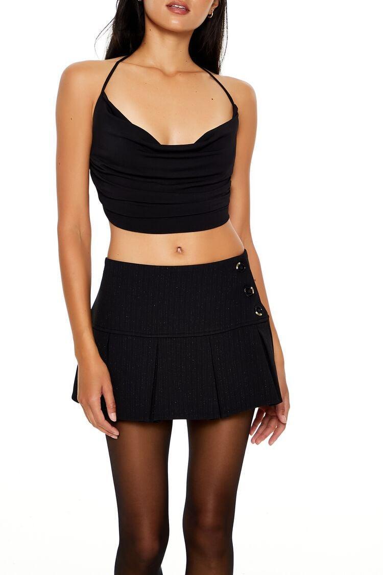 Cowl Halter Crop Top | Forever 21 product image