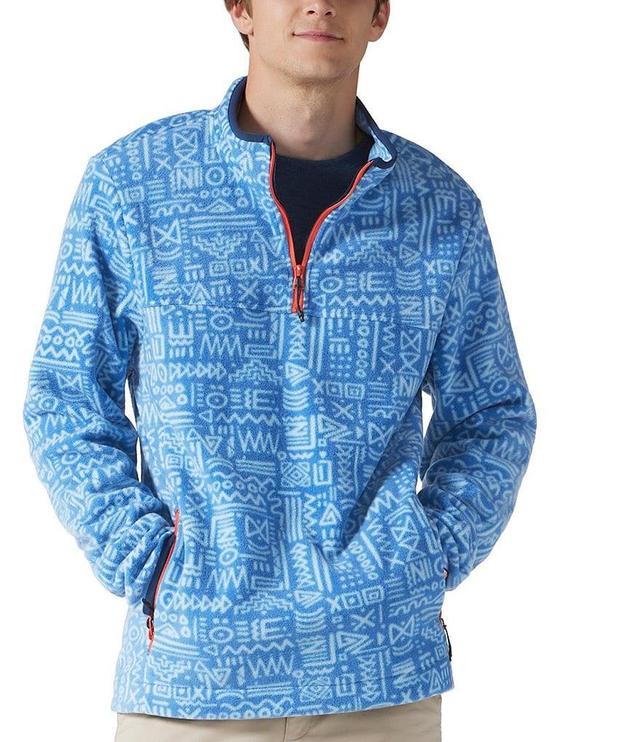 Chubbies Long Sleeve The Sketch Quarter-Zip Pullover Product Image