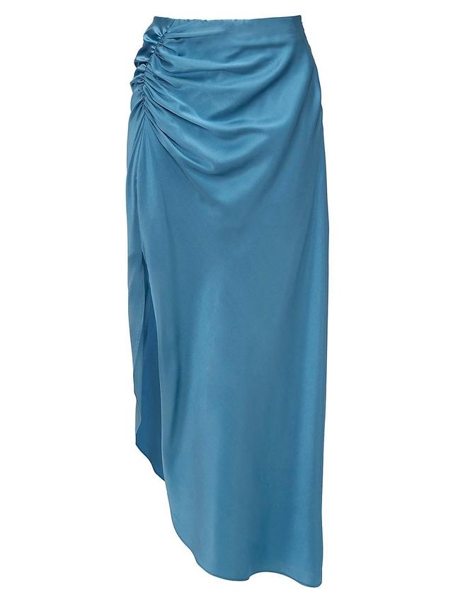 Womens Tatum Silk-Blend Maxi Skirt Product Image