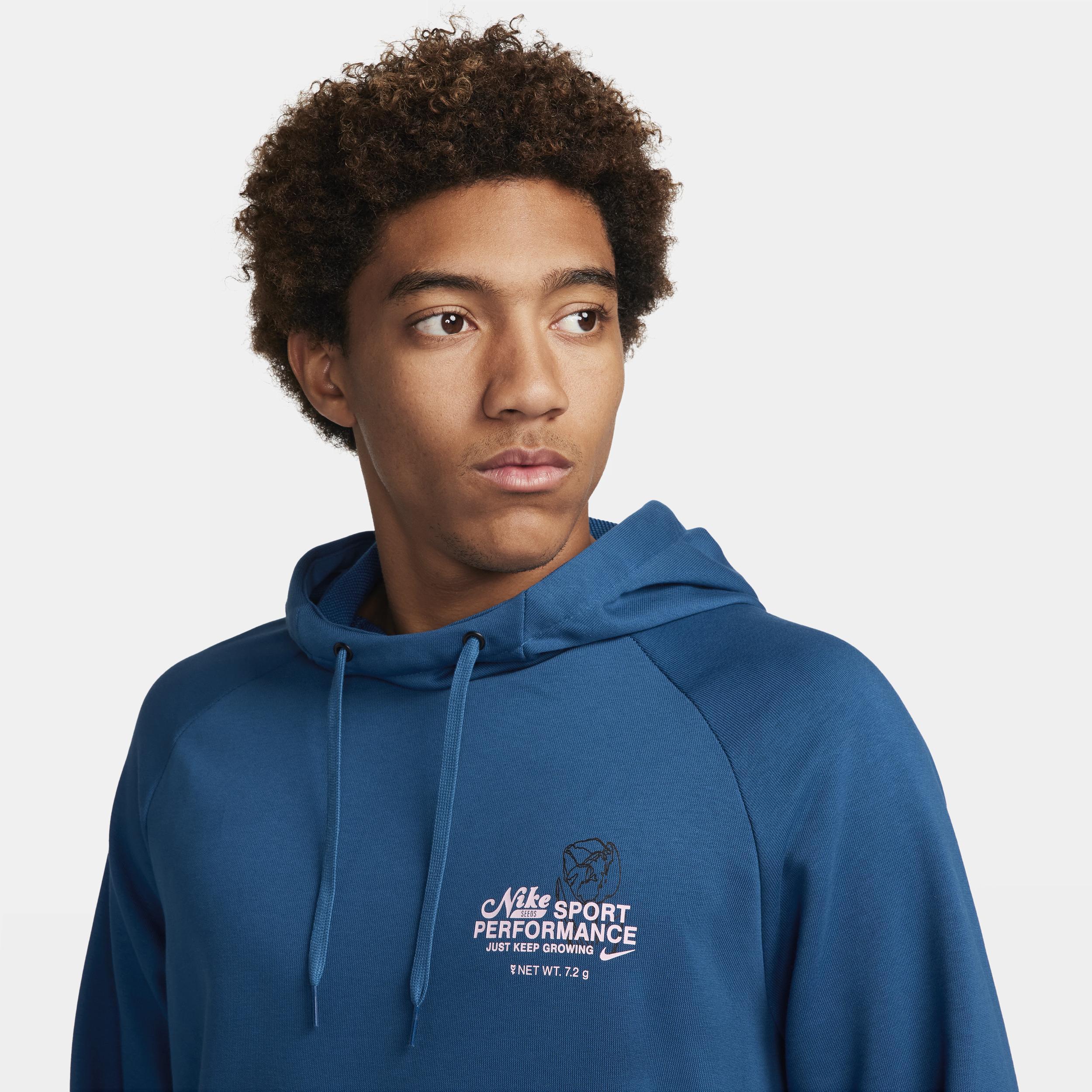 Nike Men's Dri-FIT Hooded Fitness Pullover Product Image