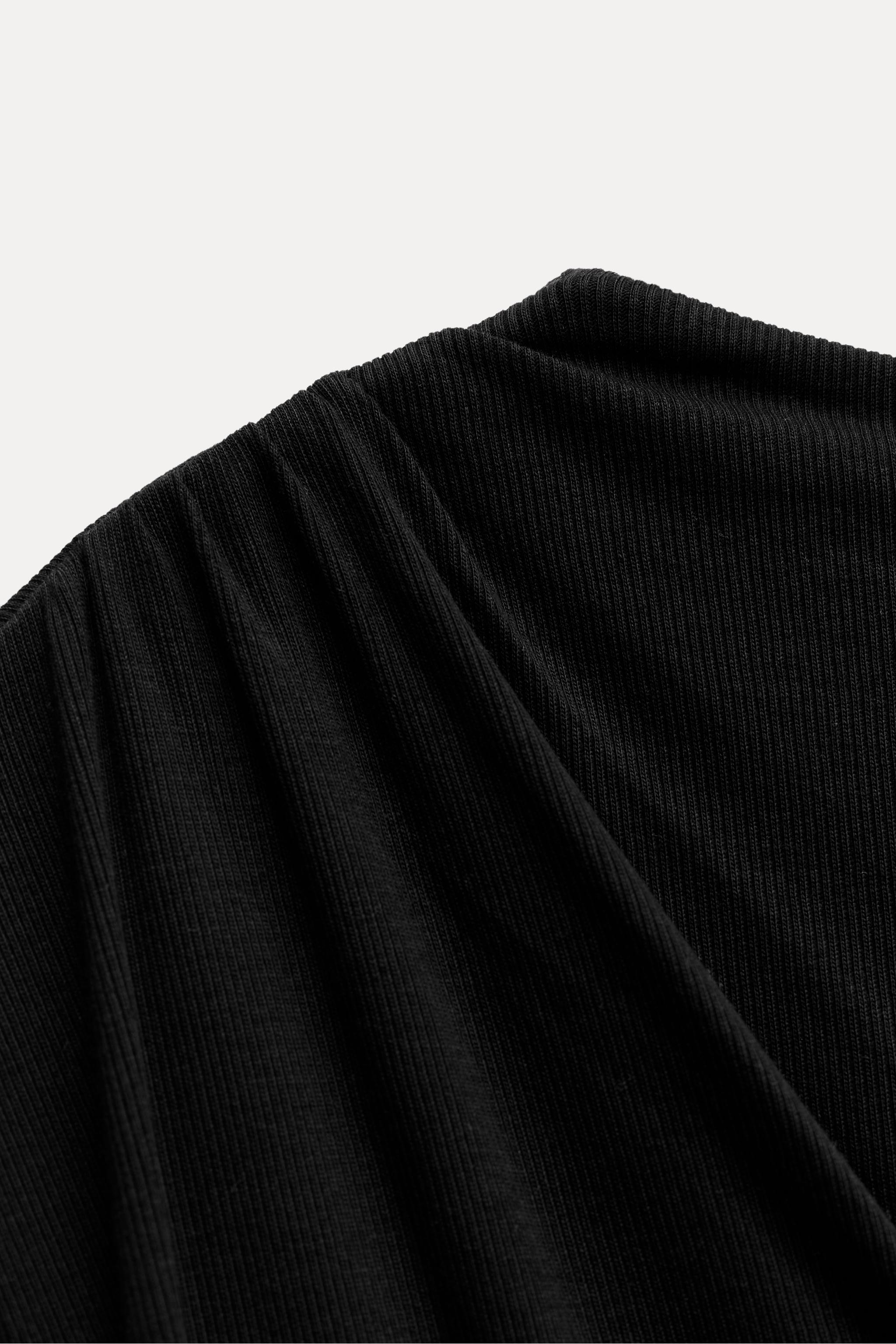 DRAPED MIDI DRESS Product Image