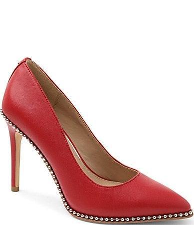 BCBGeneration Holli Leather Ball Chain Welt Pumps Product Image