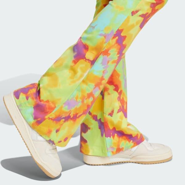 Tie-Dyed Flared Pants Product Image