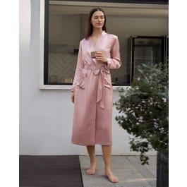 22 Momme Classic Full Length Silk Robe Product Image