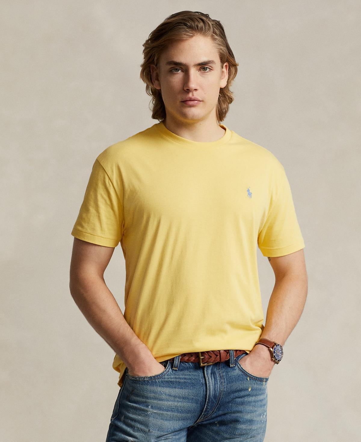 Polo Ralph Lauren Mens Classic Fit Crew Neck T-Shirt Product Image