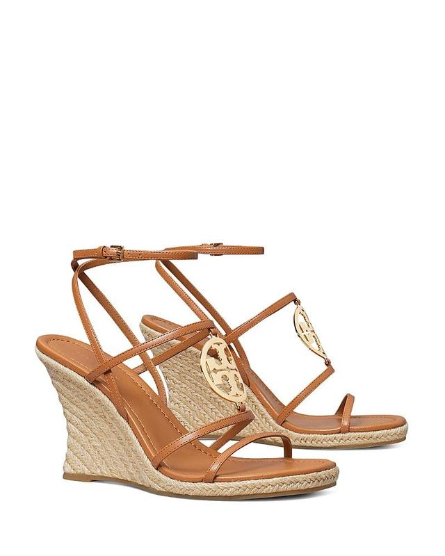 Tory Burch Womens Capri Miller Strappy Espadrille Wedge Sandals Product Image