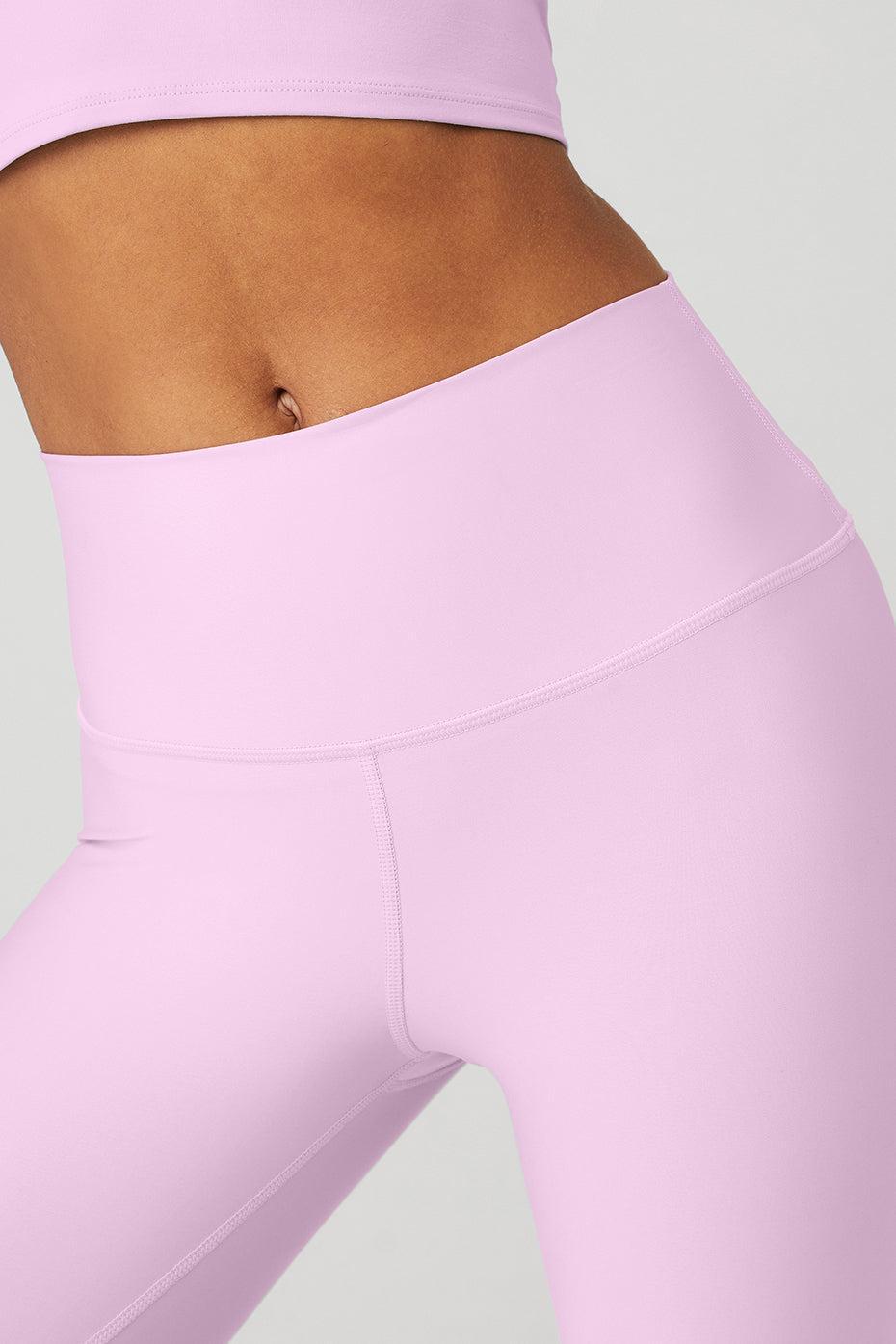 High-Waist Airlift Legging - Sugarplum Pink Female Product Image