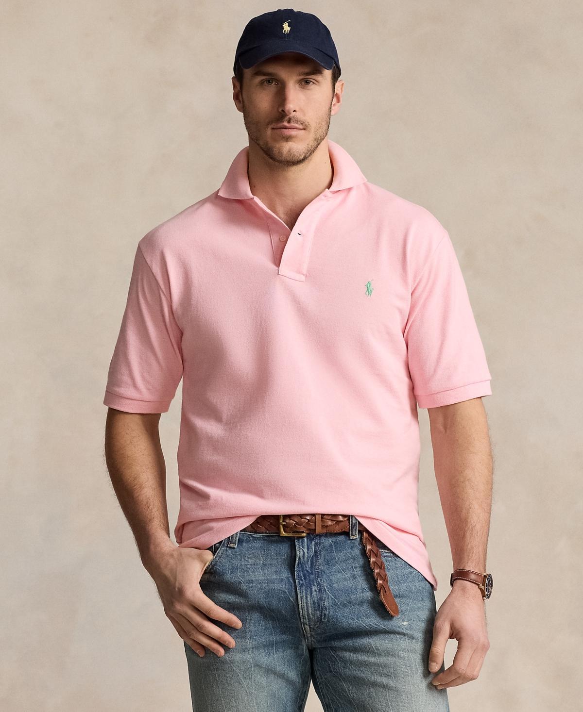 Polo Ralph Lauren Mens Big & Tall The Iconic Mesh Polo Shirt Product Image