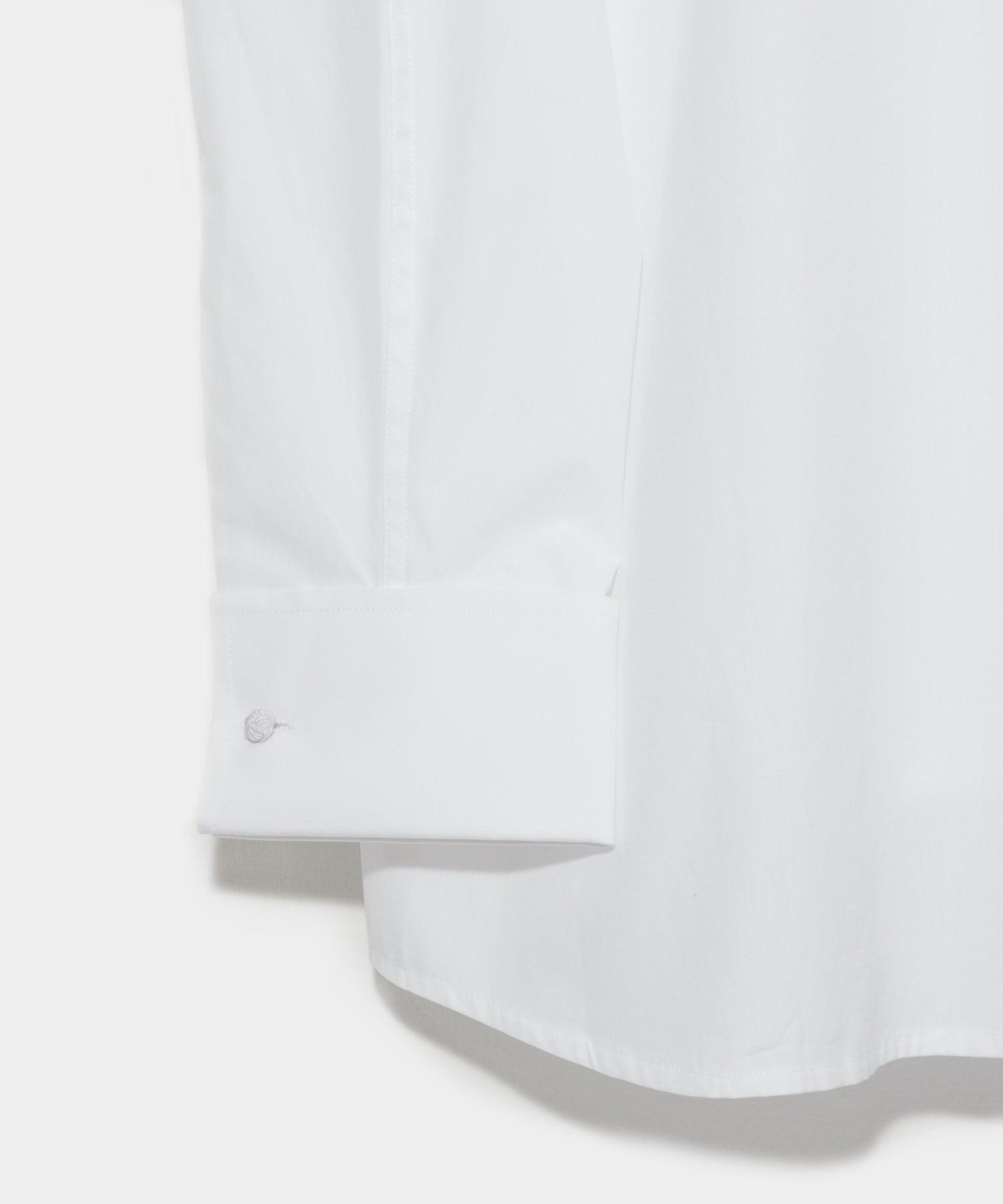 Plain Front Tuxedo Dress Shirt Product Image