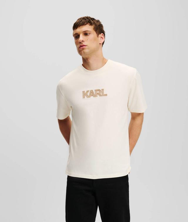 KARL LOGO ART DECO T-SHIRT Product Image