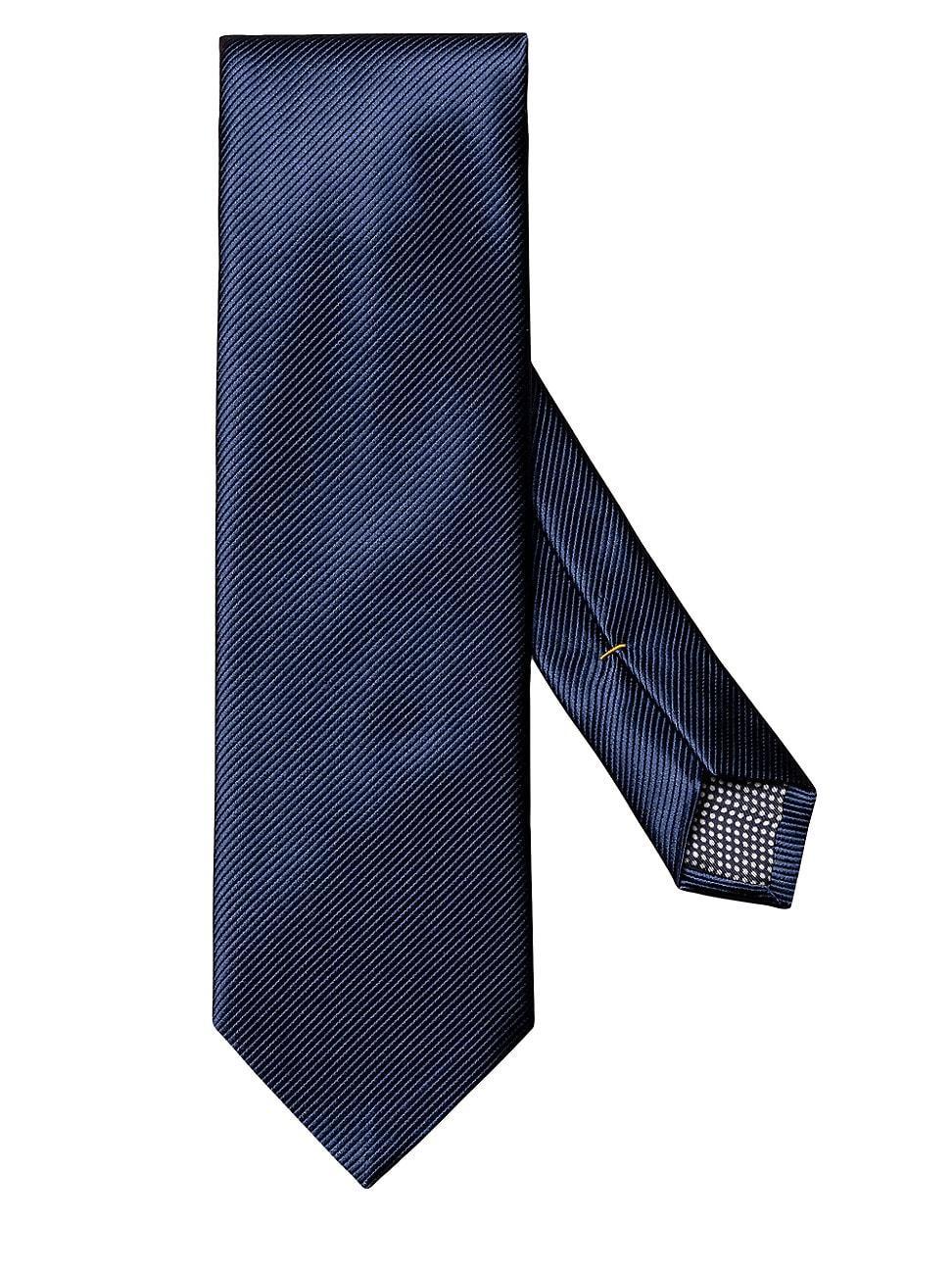 Mens Solid Silk Twill Tie Product Image