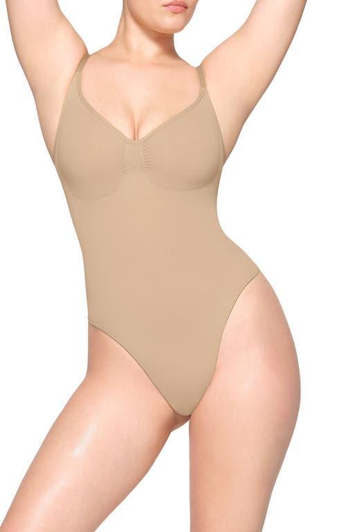 SKIMS Seamless Sculpt Thong Bodysuit Product Image