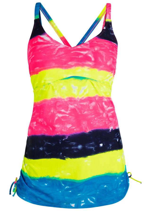 Adjustable Long Tankini Top - Sunshine Kiss Product Image