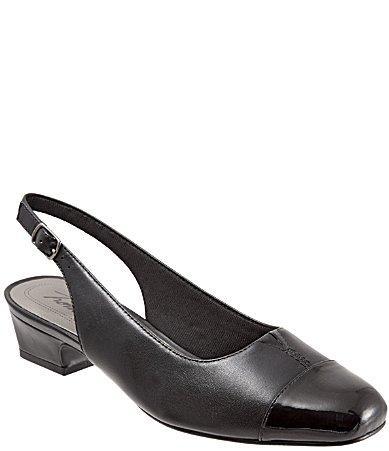 Trotters Dea Slingback Block Heel Pumps Product Image