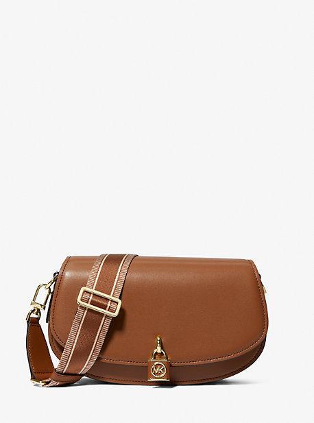 Womens Medium Mila Leather Messenger Bag Product Image