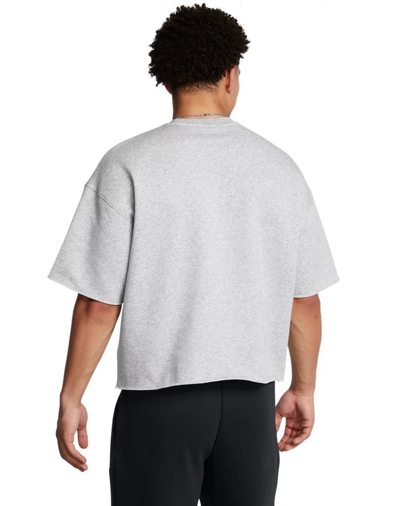 Men's UA Icon Fleece Short Sleeve Crew Product Image