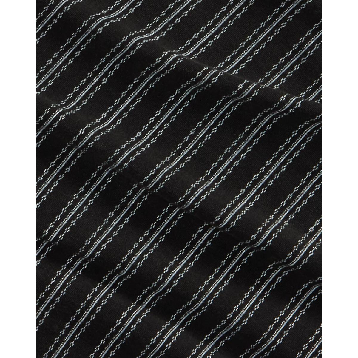 Indigo Striped Jersey T-Shirt Black Multi Product Image