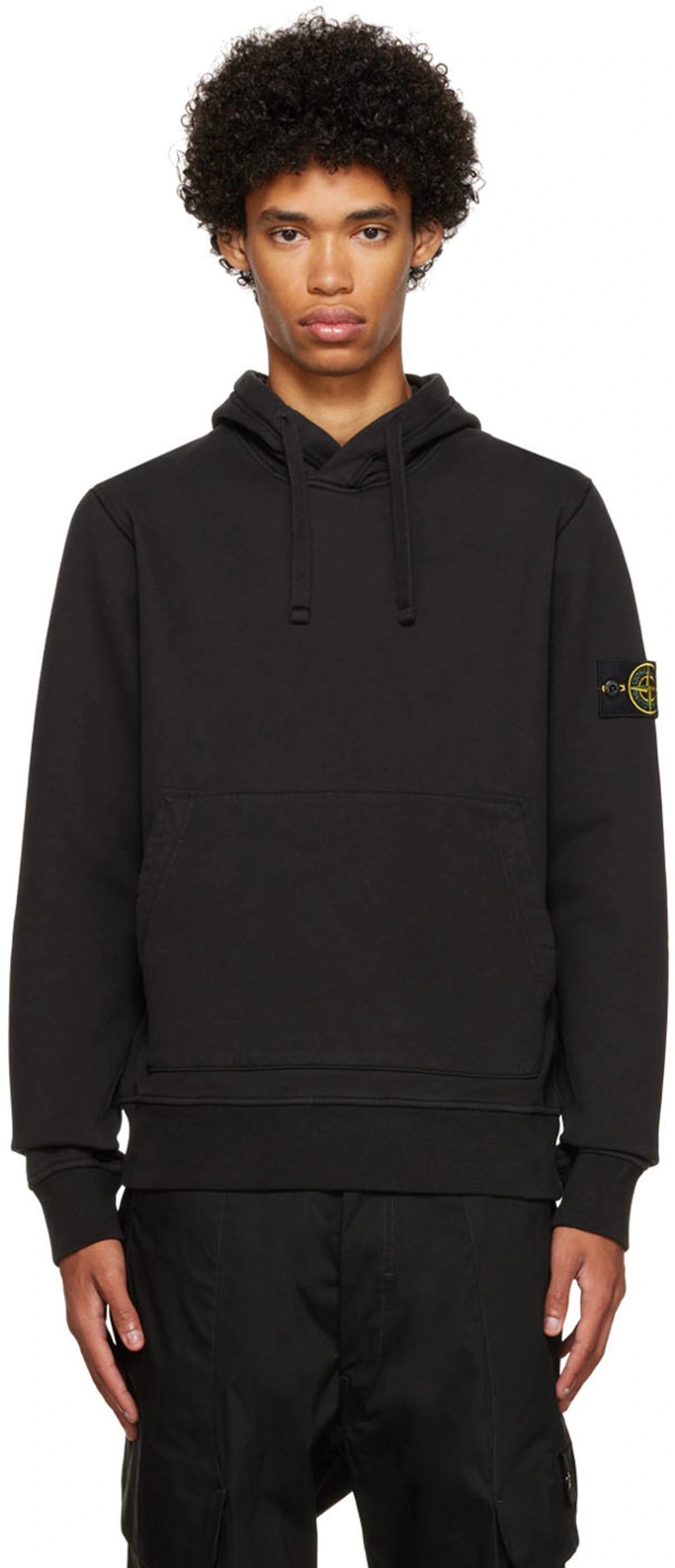 Black Patch Hoodie Product Image