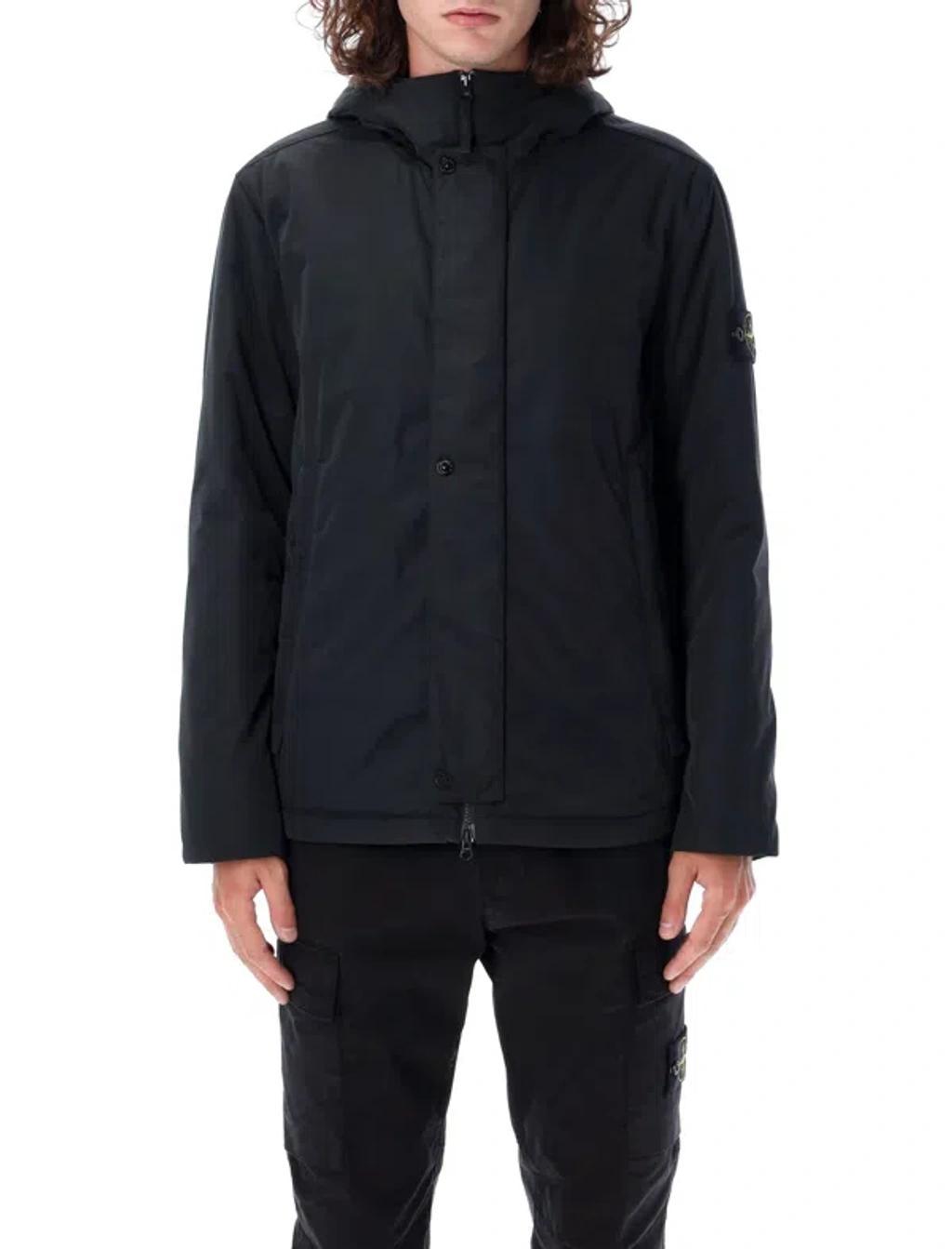 STONE ISLAND Seamless Tunnel Nylon Down In Navy Product Image