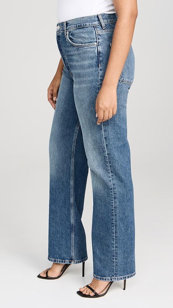 EB Denim High Rise Straight Jeans | Shopbop Product Image