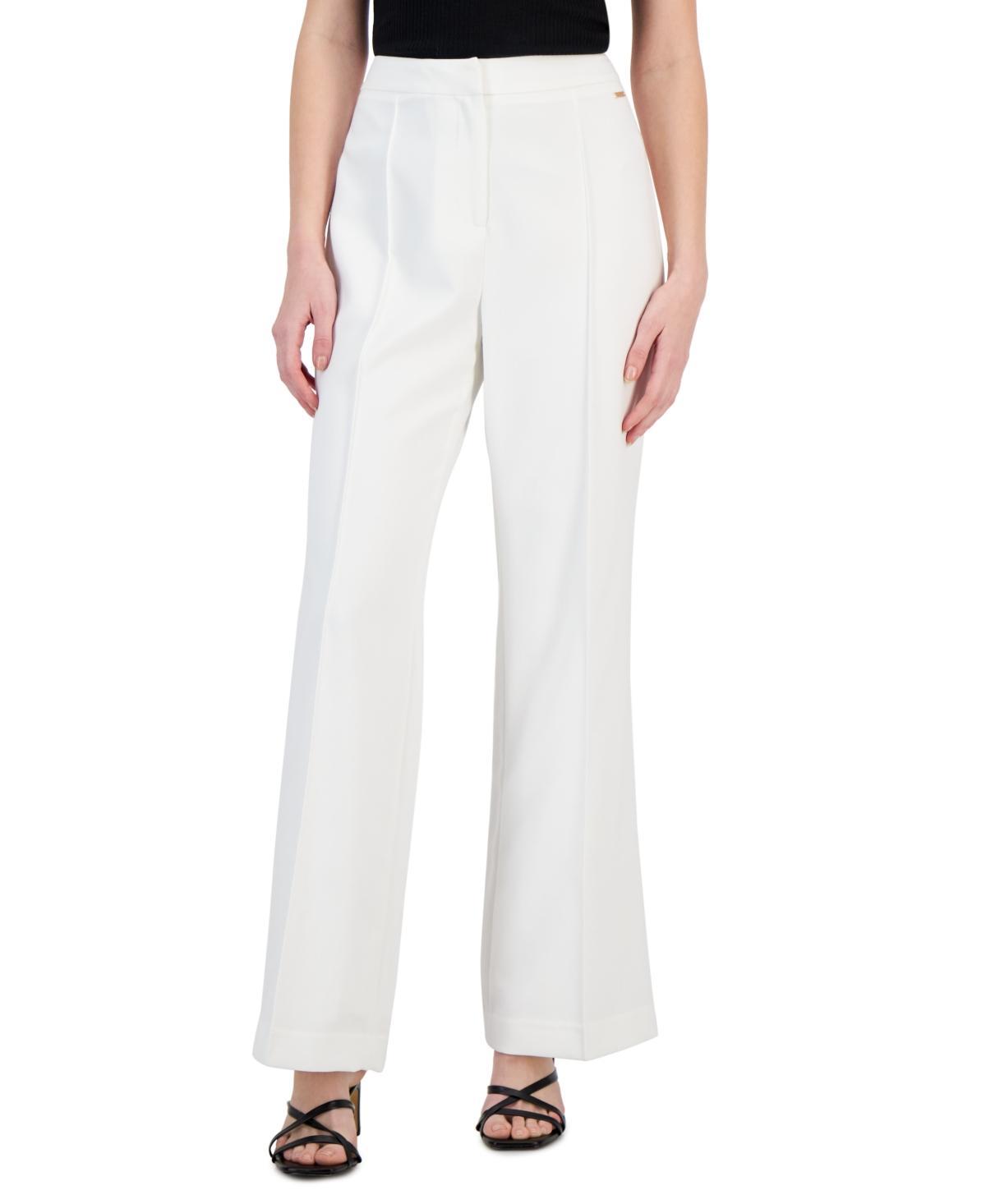 T Tahari Womens High-Rise Wide-Leg Pants Product Image