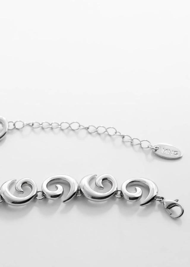 MANGO - Spiral necklace - One size - Women Product Image