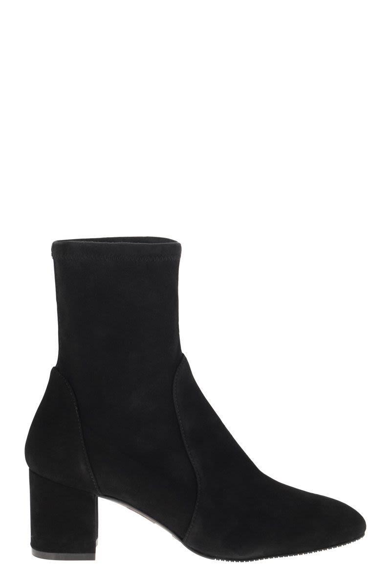 Suede Yuliana Ankle Boots 60 In Black Product Image