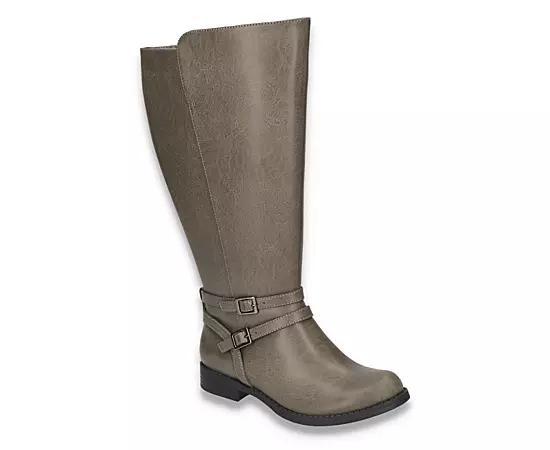 Easy Street Bay Plus Plus by Easy Street Womens Wide Athletic Calf Tall Boots Product Image